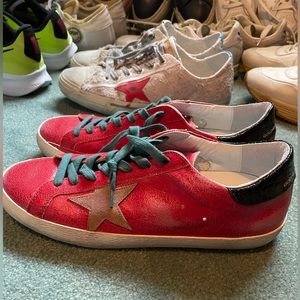 Golden Goose Red Sneakers